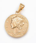304 Stainless Steel Coin Pendants, Flat Round, Golden 29MM (SC5205) 304 Stainless Steel Coin Pendants, Flat Round, Golden Size: about 29mm long, 25mm wide, 3.5mm thick, hole: 9x4.5mm.
