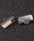 304 Stainless Steel Cord Ribbon Ends 15mm ​​304 Stainless Steel Ribbon Ends