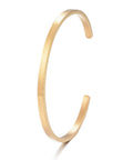 18KT. GOLD.PL. (SB8231-02G) 304 Stainless Steel Cuff Bangle, 6.1~6.5cm diameter, 3.5mm wide 304 Stainless Steel Cuff Bangle, 6.1~6.5cm diameter, 3.5mm wide