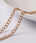 304 Stainless Steel Curb Chains, Soldered, Golden 3mm wide, 4mm long 304 Stainless Steel Cable Chains, Soldered, with Spool, Golden Size: Links: 2mm wide, 2.5mm long, 0.5mm thick