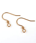 304 Stainless Steel Earring Hook, Golden, 16x18mm 304 Stainless Steel Earring Hook, Golden, 16x18mm