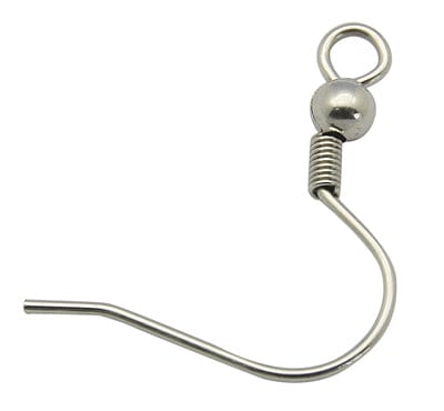 304 Stainless Steel Earring Hooks, 19x20mm 304 Stainless Steel Earring Hooks, 19x20mm