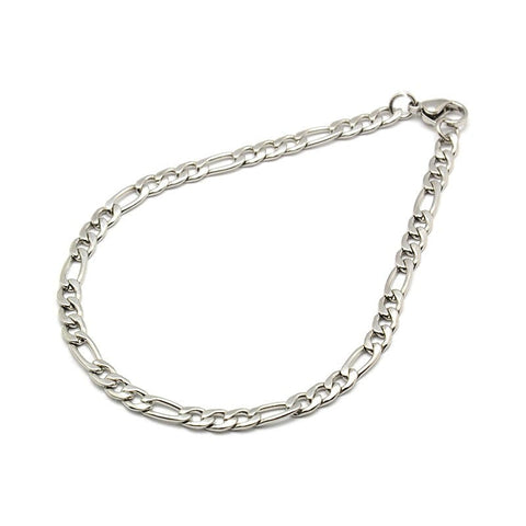 304 Stainless Steel Figaro Chain Bracelet ​​304 Stainless Steel Figaro Chain Bracelet