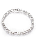 304 Stainless Steel Figaro Chain Bracelet 304 Stainless Steel Figaro Chain Bracelet
