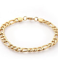 304 Stainless Steel Figaro Chain Bracelets, Golden 304 Stainless Steel Figaro Chain Bracelets, Golden
