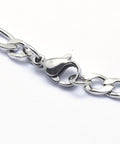 304 Stainless Steel Figaro Chain Necklaces, 50cm 304 Stainless Steel Figaro Chain Necklaces, 50cm
