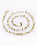 304 Stainless Steel Figaro Chain Necklaces, Golden  5.5mm wide (60cm) 304 Stainless Steel Figaro Chain Necklaces, Golden  5.5mm wide (60cm)