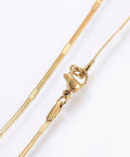 304 Stainless Steel Flat Snake Chain Necklace  (45cm) 304 Stainless Steel Flat Snake Chain Necklace  (45cm)