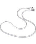 304 Stainless Steel Flat Snake Chain Necklace Textured, (42.5cm) 304 Stainless Steel Flat Snake Chain Necklace Textured, (42.5cm)