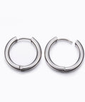 304 Stainless Steel Hoop Earrings, 21mm 304 Stainless Steel Hoop Earrings, 21mm