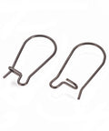 GUN METAL 304 Stainless Steel Hoop Earrings Findings , Size: about 10mm wide, 20mm long 304 Stainless Steel Hoop Earrings Findings Kidney Ear Wires, Gunmetal Size: about 10mm wide, 20mm long, 0.7mm thick.