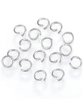 304 Stainless Steel Jump Rings, Open Jump Rings, 4mm 304 Stainless Steel Jump Rings, Open Jump Rings, Stainless Steel Color Size: about 4mm in diameter, 0.6mm thick, 3mm inner diameter