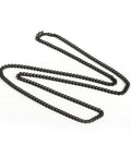 304 Stainless Steel Necklaces, Curb Chain Necklaces, Gunmetal, 74.9cm 304 Stainless Steel Necklaces, Curb Chain Necklaces, with Lobster Claw Clasps, Faceted, Gunmetal Size: about 29.5"(74.9cm) long, 4.5mm wide, 2mm thick, links: 5.5x4.5x1mm