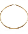 GOLDEN ION PLATED 304 Stainless Steel Necklaces, Herringbone, 45cm long 304 Stainless Steel Necklaces, Herringbone, 45cm long