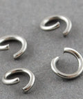 304 Stainless Steel Open Jump Rings,5 X 0.8MM 304 Stainless Steel Open Jump Rings,5 X 0.8MM
