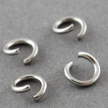 304 Stainless Steel Open Jump Rings,5 X 0.8MM 304 Stainless Steel Open Jump Rings,5 X 0.8MM