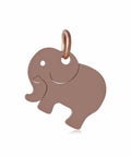 304 Stainless Steel Pendants, Elephant, Rose Gold 14MM 304 Stainless Steel Pendants, Elephant, Rose Gold 