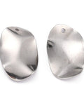 304 Stainless Steel Pendants, Oval, 15x25mm 304 Stainless Steel Pendants, Oval, 15x25mm