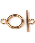 304 Stainless Steel Ring Toggle Clasps, Golden 304 Stainless Steel Ring Toggle Clasps, Golden