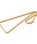 304 Stainless Steel Rope Chain Necklaces, Golden, 50cm 304 Stainless Steel Rope Chain Necklaces, Golden, 50cm