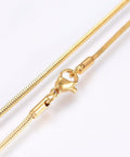 304 Stainless Steel Snake Chain Necklace (40cm) 304 Stainless Steel Snake Chain Necklace (40cm)
