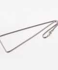 304 Stainless Steel Snake Chain Necklaces, 2.4mm wide, "(50cm) long 304 Stainless Steel Snake Chain Necklaces, Stainless Steel Color Size: about 2.4mm wide, 19.7"(50cm) long