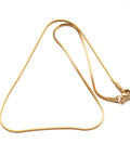 304 Stainless Steel Snake Chain Necklaces, Golden 304 Stainless Steel Snake Chain Necklaces, Golden