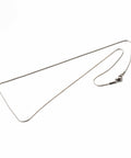 304 Stainless Steel Snake Chain Necklaces, Stainless Steel, 45cm 304 Stainless Steel Snake Chain Necklaces, Stainless Steel Color Size: about 0.8mm wide, 17.7"(45cm) long
