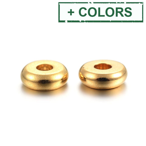 304 Stainless Steel Spacer Beads, Flat Round, 4x1.2mm 304 Stainless Steel Spacer Beads, Flat Round, 4x1.2mm