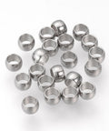 304 Stainless Steel Spacer Beads, Rondelle, 3mm 304 Stainless Steel Spacer Beads, Stainless Steel Color Size: about 3mm in diameter, 2mm thick, hole: 2mm.