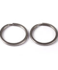 304 Stainless Steel Split Key Rings, 25mm 304 Stainless Steel Split Key Rings, Stainless Steel Color Size: about 25mm in diameter, 2mm wide.