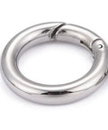304 Stainless Steel Spring Gate Rings, 20mm 304 Stainless Steel Spring Gate Rings, 20mm