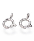 304 Stainless Steel Spring Ring Clasps, 7x9.5mm 304 Stainless Steel Spring Ring Clasps, 7x9.5mm