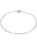 304 Stainless Steel Textured Paperclip Chains Necklace (41.5cm) 304 Stainless Steel Textured Paperclip Chains Necklace (41.5cm)
