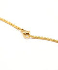 304 Stainless Steel Venetian Chain 60CM 304 Stainless Steel Venetian Chain Necklace Makings, Golden  Size: about 2mm wide, 23.43"~23.82"(59.5~60.5cm) long, links: 2x2x1.5mm.