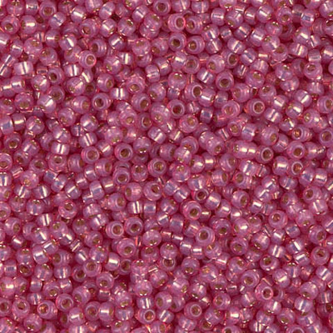 50/250g Miyuki seed beads 11/0 Dyed Dark Rose Silver Lined Alabaster 0645 50/250g Miyuki seed beads 11/0 Dyed Dark Rose Silver Lined Alabaster 0645