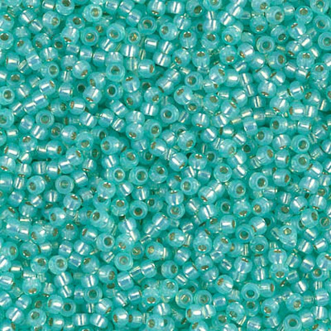 50/250g Miyuki Seed Beads 11/0 Dyed Sea Green S/L Alabaster 0571 50/250g Miyuki Seed Beads 11/0 Dyed Sea Green S/L Alabaster 0571