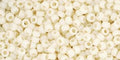 50/250g TOHO - Round 11/0 : Opaque-Frosted Lt Beige TR-11-51F 50/250g TOHO - Round 11/0 : Opaque-Frosted Lt Beige TR-11-51F