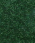 50g Miyuki Delica 11/0 Lined Emerald Dyed  (DB0605-50G) 50g Miyuki Delica 11/0 Lined Emerald Dyed  (DB0605-50G)