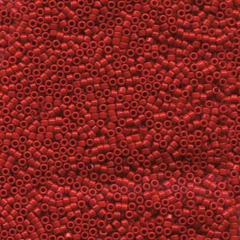 50 GRAMS 50g Miyuki Delica 11/0 Opaque Dark Cranberry DB0723 50g Miyuki Delica 11/0 Opaque Dark Cranberry DB0723