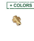 9.8 x 7MM Cross bead with vertical hole for 1.5mm 9.8 x 7MM Cross bead with vertical hole for 1.5mm