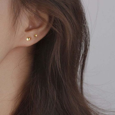925 Sterling Silver Stud Earrings 925 Sterling Silver Stud Earrings