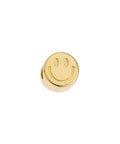 24KT. GOLD PLATED 9mm Bead Happy Face Φ3mm 9mm Bead Happy Face Φ3mm