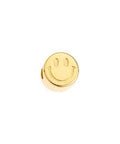 18KT. GOLD PLATED 9mm Bead Happy Face Φ3mm 9mm Bead Happy Face Φ3mm