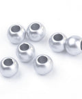 Acrylic beads 8mm Large hole Acrylic beads