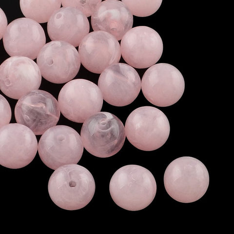 PINK Acrylic Imitation Gemstone, 10mm Acrylic Imitation Gemstone, 10mm