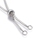 Adjustable 304 Stainless Steel Slider Necklace and Slider Stopper Beads (76cm) Adjustable 304 Stainless Steel Slider Necklace and Slider Stopper Beads (76cm)