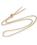 Adjustable 304 Stainless Steel Slider Necklaces, with Slider Stopper Beads, Golden (75.4cm) Adjustable 304 Stainless Steel Slider Necklaces, with Slider Stopper Beads, Golden (75.4cm)