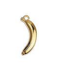 Alloy Banana Pendant, 8x20mm Alloy Banana Pendant, 8x20mm