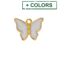 Alloy Butterfly motif pendant 17x14mm (2 PCS) Alloy Butterfly motif pendant 17x14mm (2 PCS)